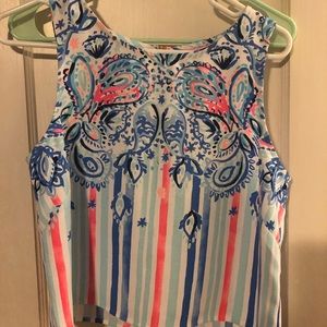 Lilly Pulitzer crop top